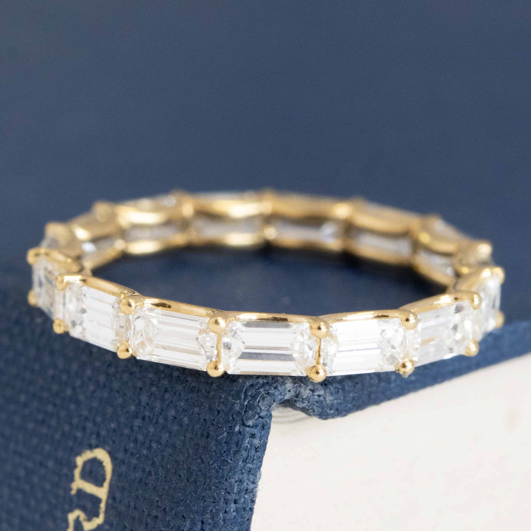 2.09CTW BAGUETTE CUT DIAMOND ETERNITY BAND