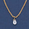 .20ct Briolette Cut Diamond Drop Necklace