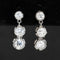 2.10ctw Art Deco Old European Cut Diamond Drop Earrings
