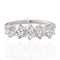 2.11ctw Old Mine Cut Diamond 5-Stone Band