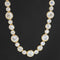 21.27ctw Old European Cut Diamond Bezel Tennis Necklace