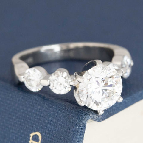 2.14ctw Round Brilliant Cut Diamond Ring, by Black Starr & Frost, GIA