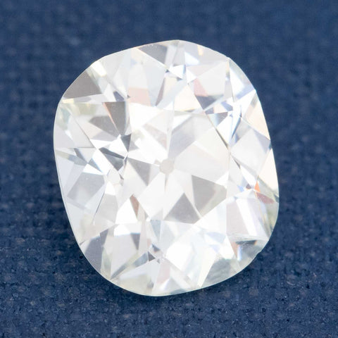 2.15ct Elongated Old Mine Cut Diamond, GIA L VS1