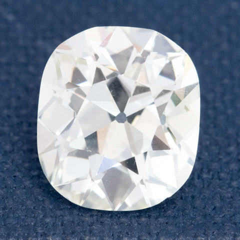 2.15ct Elongated Old Mine Cut Diamond, GIA L VS1