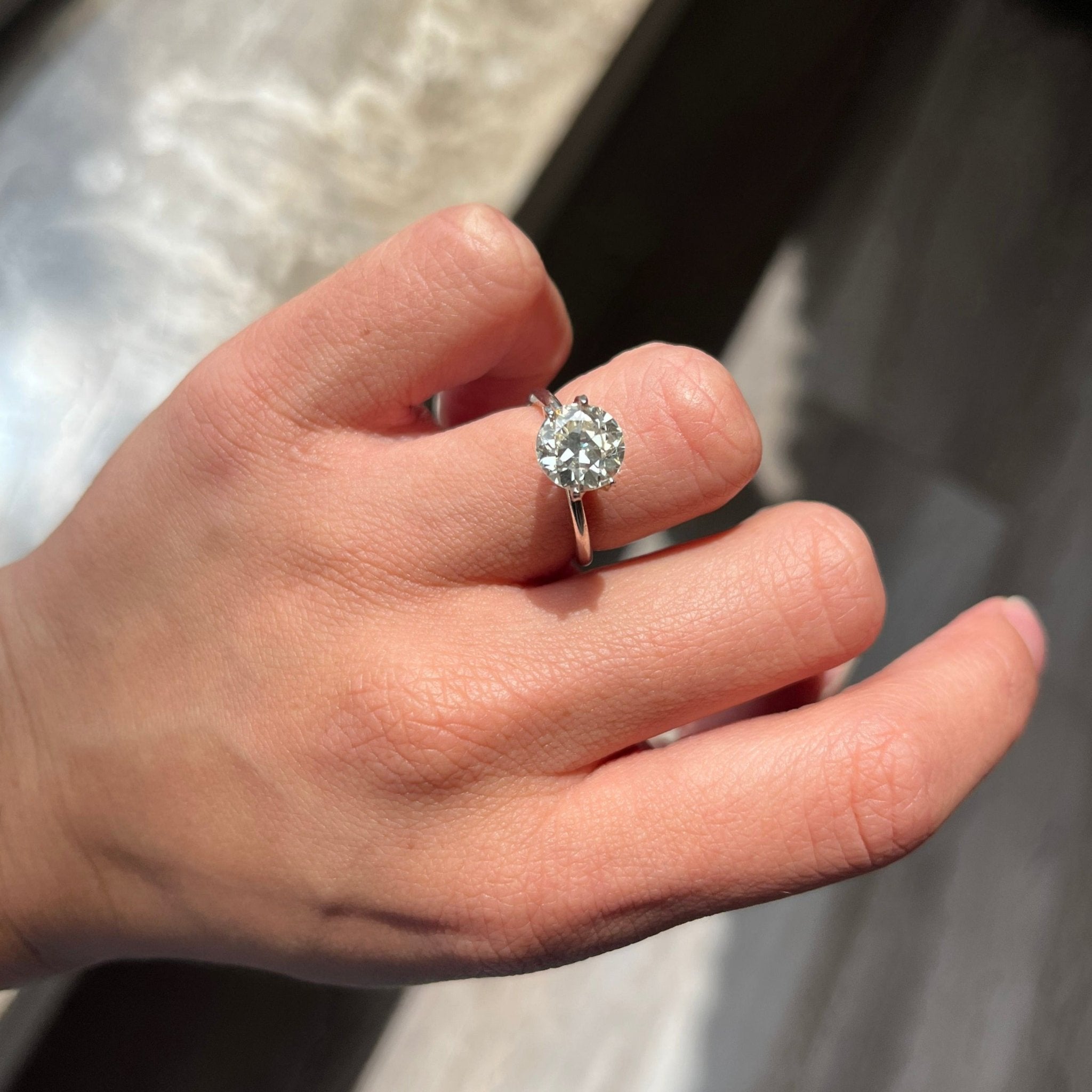 2.15ct Old European Cut Diamond, GIA M SI1