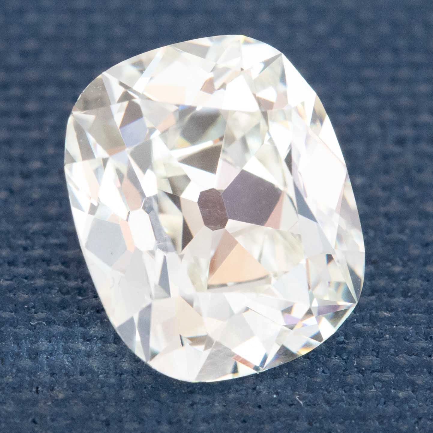 2.16ct Old Mine Cut Diamond, GIA J VS1