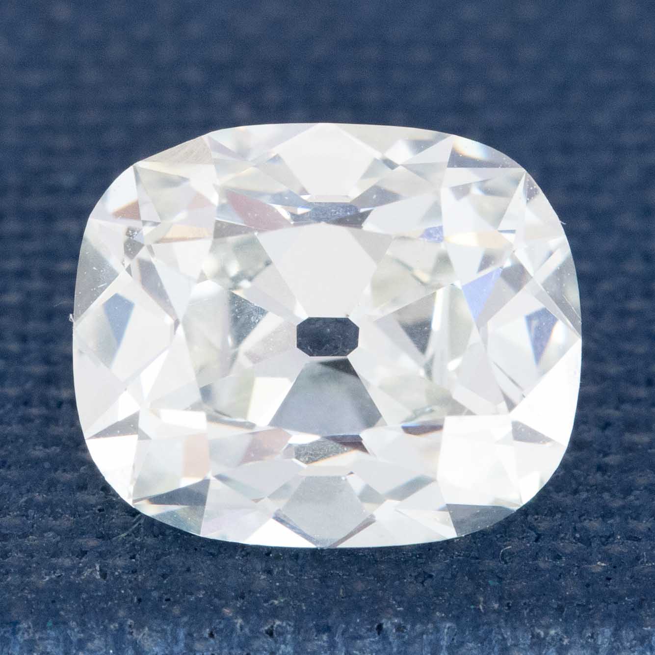 2.16ct Old Mine Cut Diamond, GIA J VS1