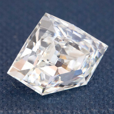2.18ct Shield Step Cut Diamond, GIA G VVS2