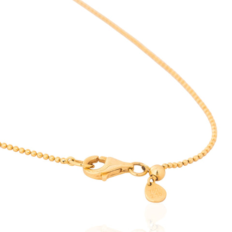 2.18ctw Briolette Cut Diamond Drop Necklace