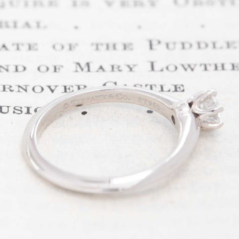 .21ct Petite Round Brilliant Cut Diamond Solitaire, by Tiffany & Co.