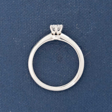 .21ct Petite Round Brilliant Cut Diamond Solitaire, by Tiffany & Co.