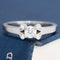 .21ct round brilliant diamond Ballerine ring by Cartier with diamond shoulders, platinum, signed and numbered