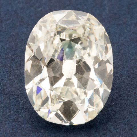 2.23ct Elongated Old Mine Cut Diamond, GIA L VS2