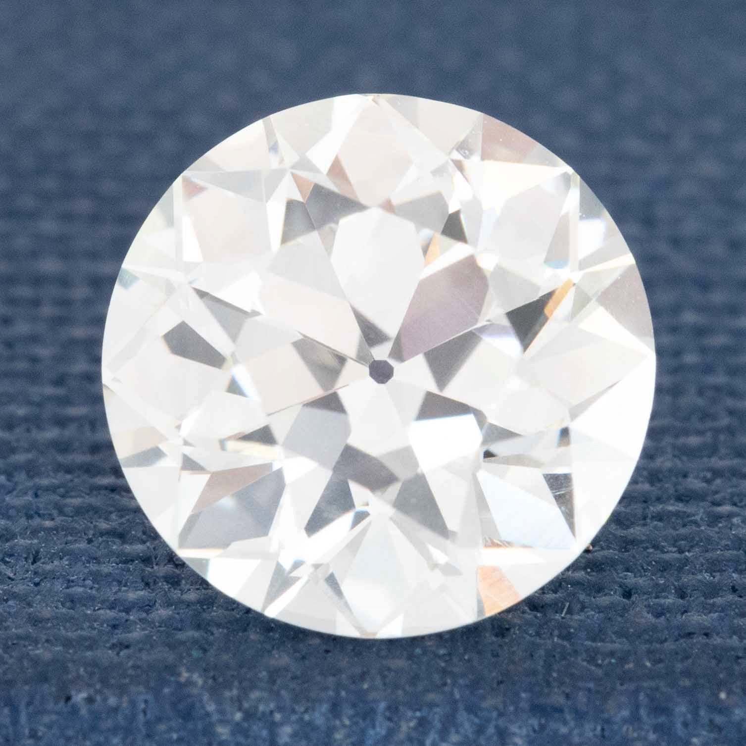 2.23ct Old European Cut Diamond, GIA K VVS2