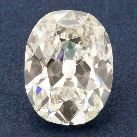 2.23ct Elongated Old Mine Cut Diamond, GIA L VS2