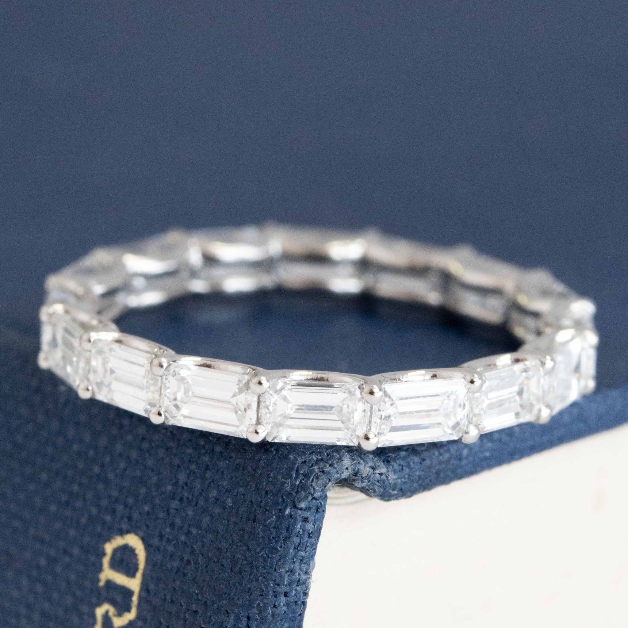 2.23CTW BAGUETTE CUT DIAMOND ETERNITY BAND