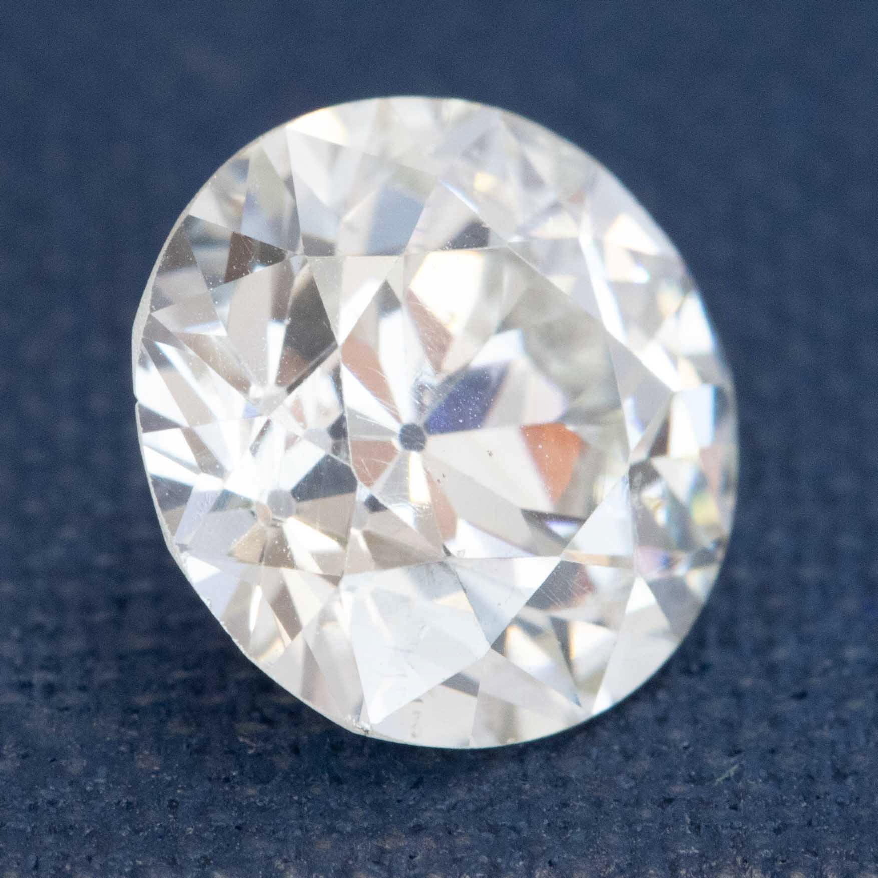 2.24ct Old European Cut Diamond, GIA K SI1