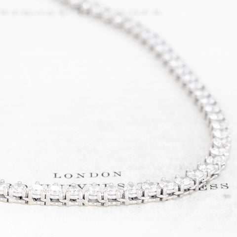 22.50ctw Diamond Tennis Necklace by Roberto Coin