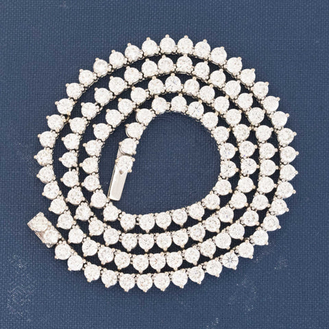 22.50ctw Diamond Tennis Necklace by Roberto Coin