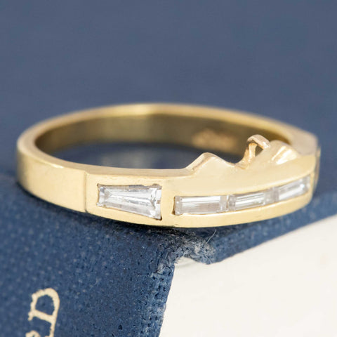 2.10ctw Vintage Round Brilliant Cut Diamond Bezel Wedding Set