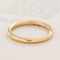 22KT STACKER BAND, SIZE 9 - 2.3MM