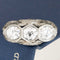 2.30ctw Edwardian Old European Cut Diamond Trilogy Ring