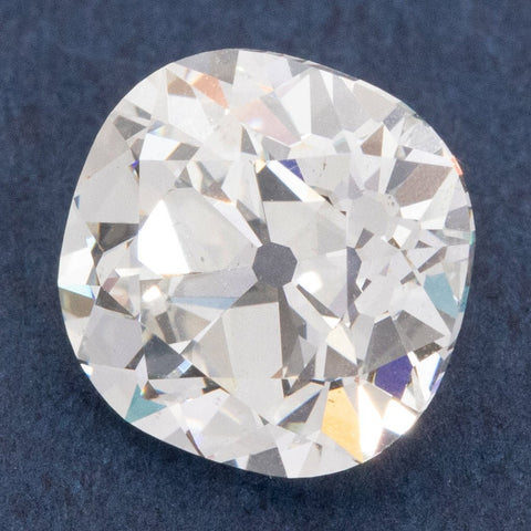 2.33ct loose antique old mine cut diamond, GIA H SI2 – alternate view 3