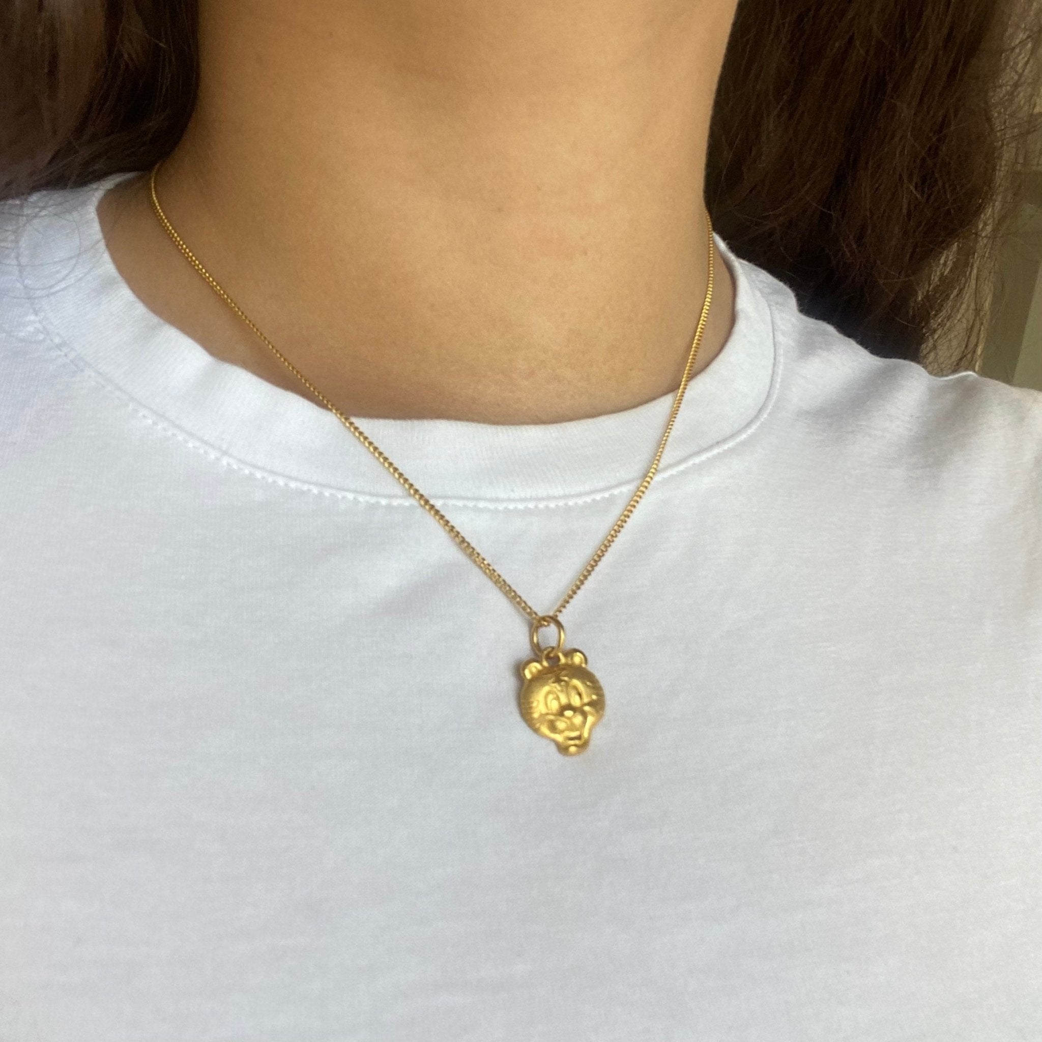 24kt Year of the Tiger Pendant