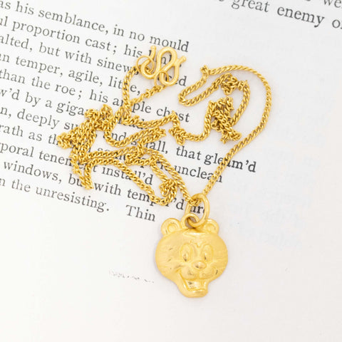24kt Year of the Tiger Pendant
