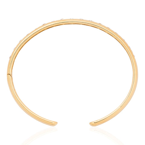 2.51ctw Old European Cut Diamond Bangle