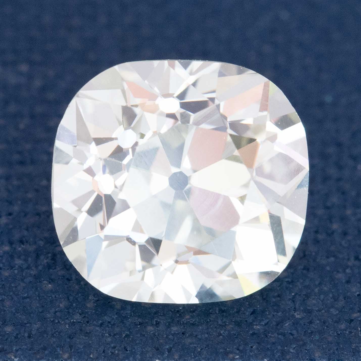 2.52ct Old Mine Cut Diamond, GIA