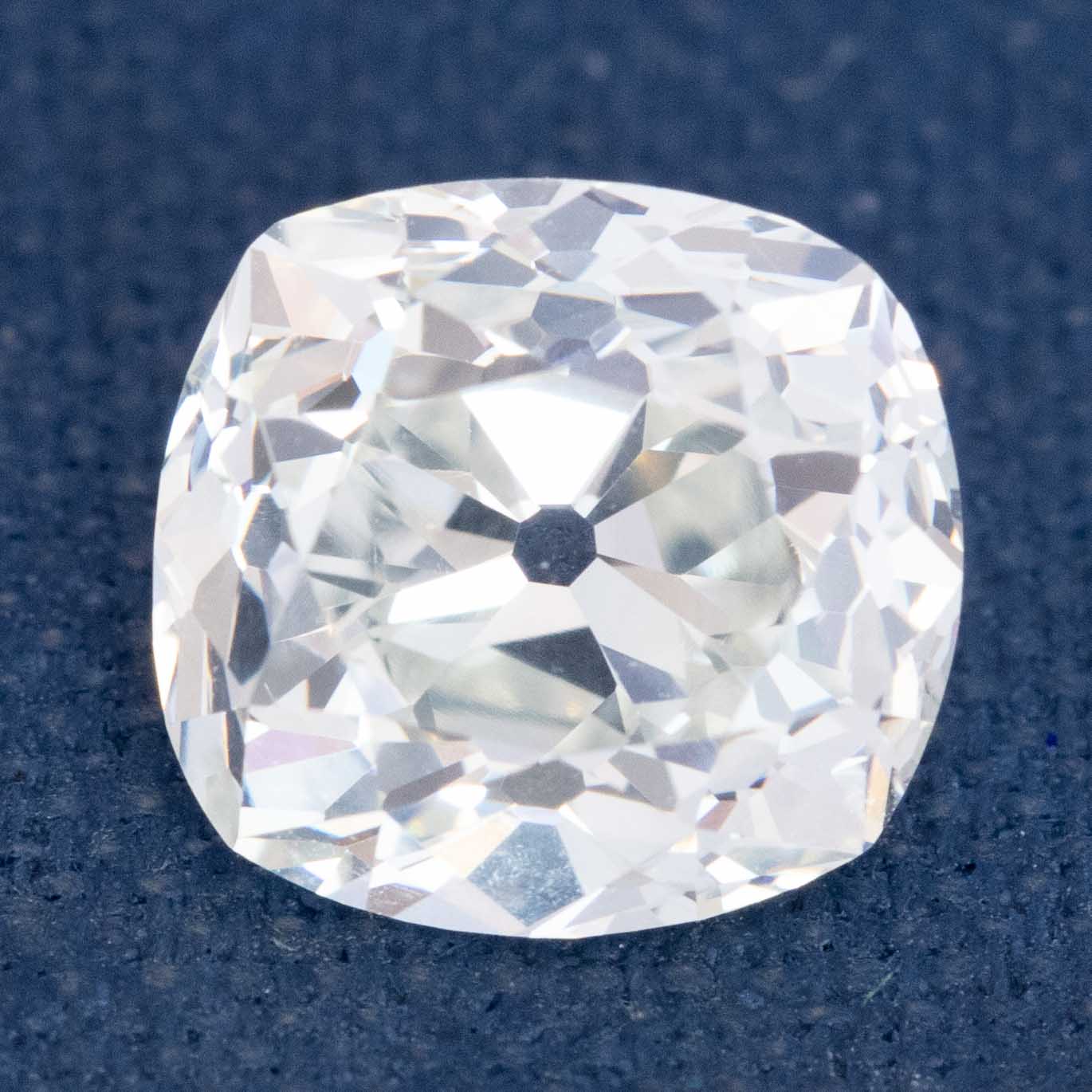 2.52ct Old Mine Cut Diamond, GIA J VS2