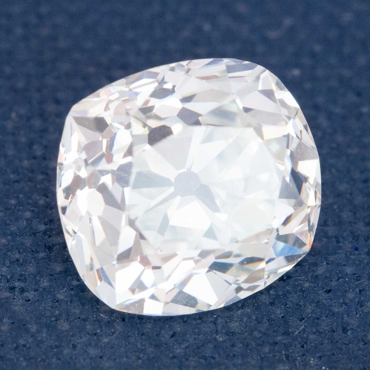 2.52ct Old Mine Cut Diamond, GIA J VS2