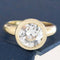 2.54ct Old European Cut Diamond Bezel Solitaire, GIA
