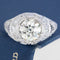 2.68ct Edwardian Old European Cut Diamond Ring, GIA
