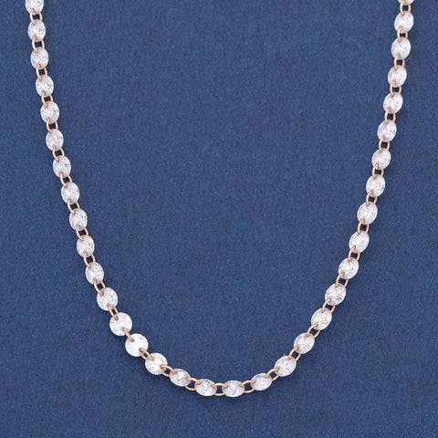 2.75ctw Round Brilliant "Threaded" Diamond Necklace