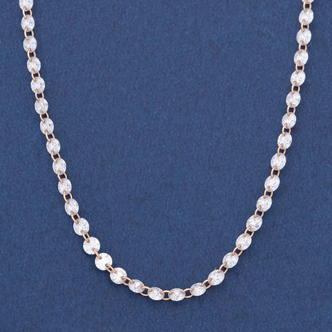 2.75ctw Round Brilliant "Threaded" Diamond Necklace