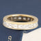 2.83ctw Emerald Cut Diamond Channel Set Eternity Band