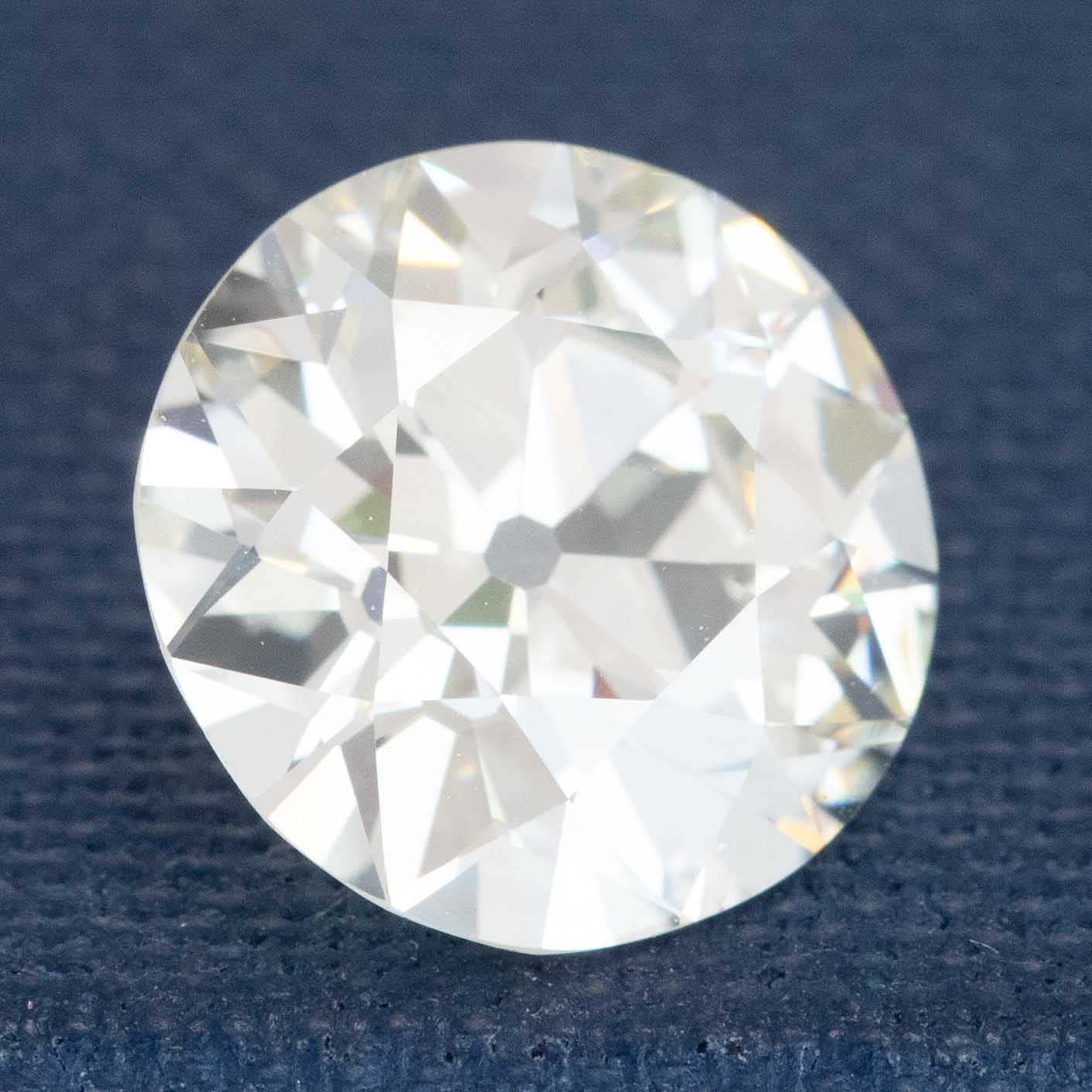 2.86ct Old European Cut Diamond, GIA M