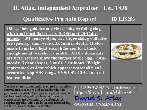 2.89ctw Mixed Old Cut Diamond Scatter Band
