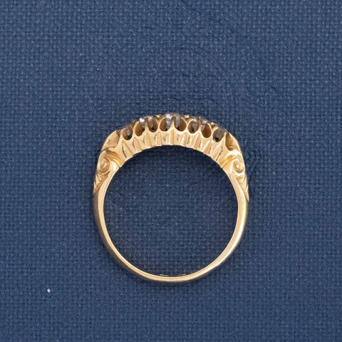 .29ctw Victorian Old European Cut Diamond Band