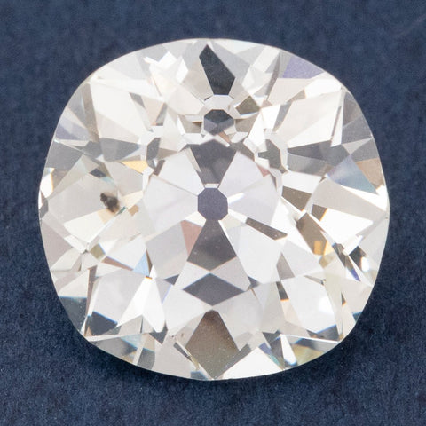 3.17ct loose antique old mine cut diamond, GIA L SI2