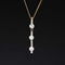 3-Stone Diamond Bar Pendant