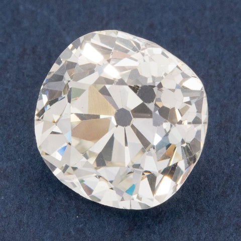 3.00ct loose antique old mine cut diamond, GIA M VS2 – alternate view 3