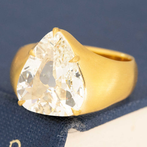 3.00ct Pear Cut Diamond Solitaire