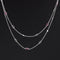 3.01ctw Ruby and Diamond Station Necklace, 44"