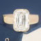 3.02ct Criss Cut Diamond Solitaire