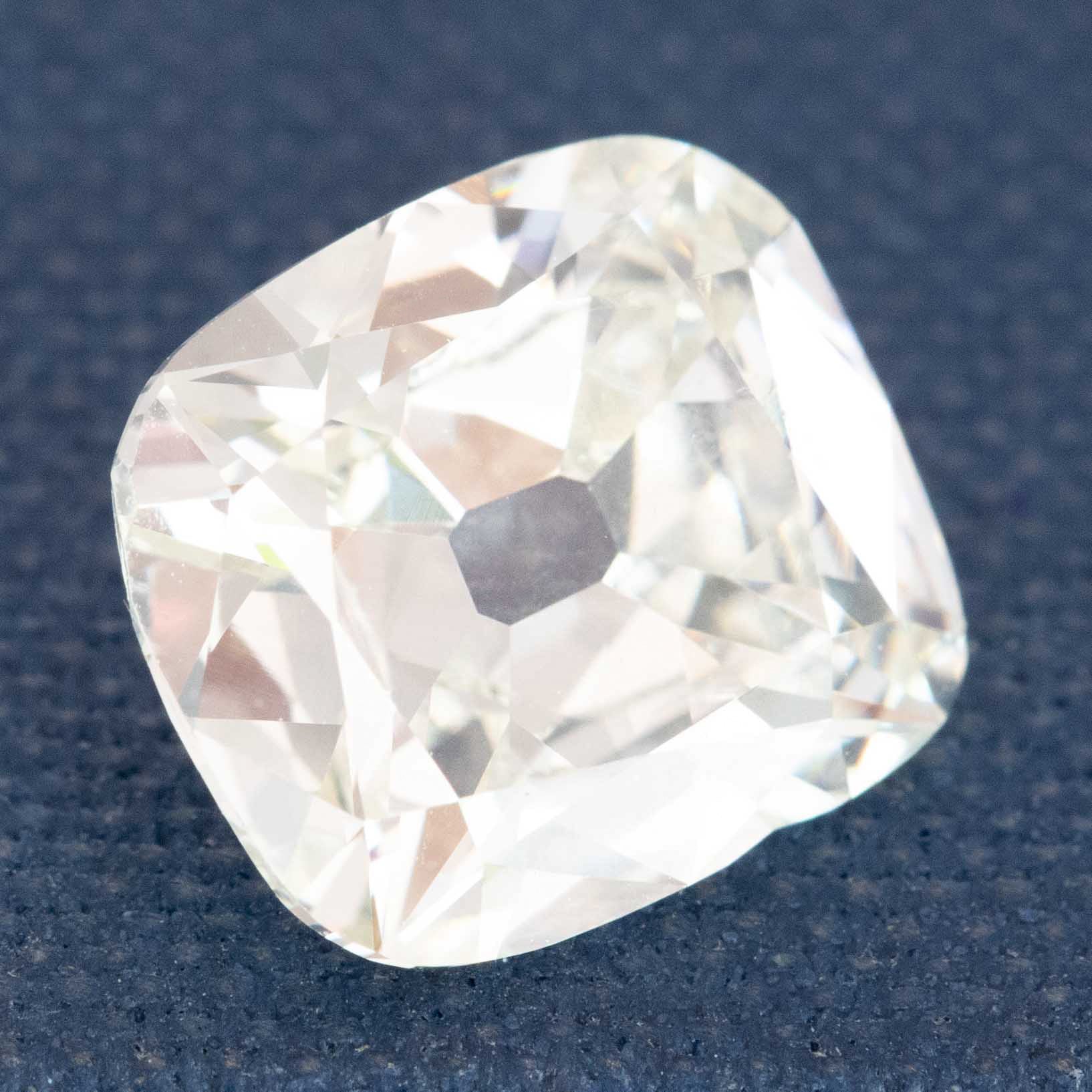 3.02ct Old Mine Cut Diamond, GIA K SI1