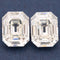 3.03ctw Emerald Cut Diamond Matched Pair, GIA