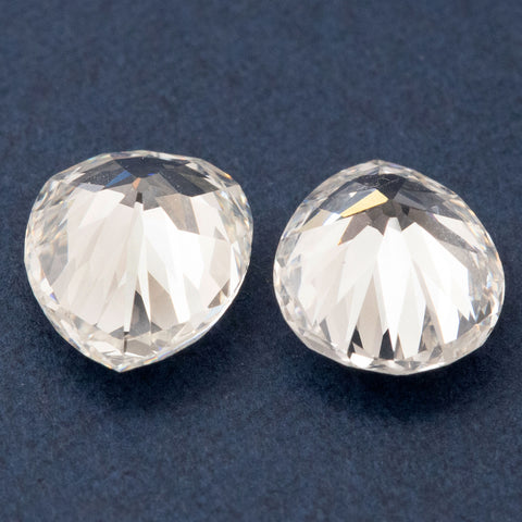 3.04ctw Pear Cut Diamond Matched Pair, GIA